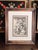 Wood 19th Century Fine Grand Tour Style Italian Print in Vintage Frame For Sale - Image 7 of 10