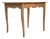 19th Century France Weathered Honey Oak Carved Oak Side Table For Sale