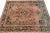 Vintage Persian Distressed Handmade Medallion Peach Wool Rug For Sale In New York - Image 6 of 9