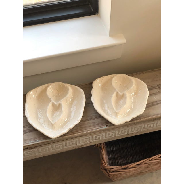 Mid Century Italian Artichoke Plates-a Pair For Sale In Houston - Image 6 of 10