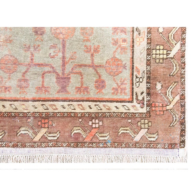 Early 20th Century Central Asian Khotan Rug For Sale - Image 10 of 15