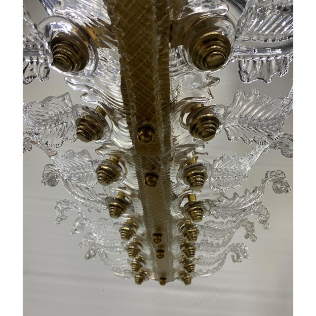 1950s Pendant Chandelier from Seguso, 1950 For Sale - Image 5 of 11