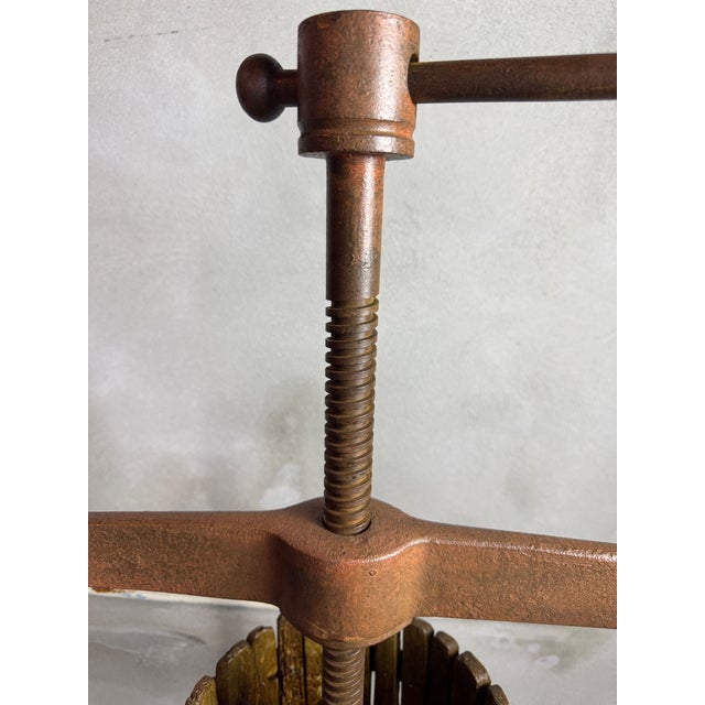 Antique Wooden Cider & Wine Press For Sale - Image 13 of 13