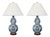 Lauren Ralph Lauren Blue & White Chinoiserie Double Gourd Porcelain Table Lamp – Koi Fish, Traditional Asian-Inspired Decor For Sale - Image 9 of 9