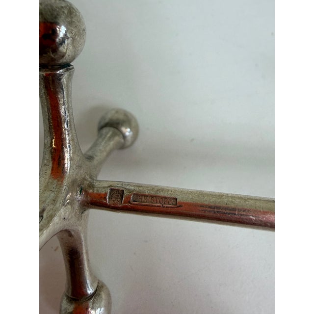 Vintage Christofle Silver Plated Knife Rests, Set of 10, Circa 1925-1935 For Sale - Image 12 of 12