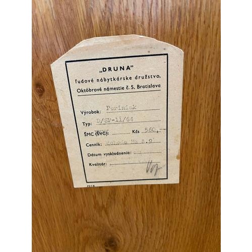 Wood Vintage Dresser in Wood by Druna For Sale - Image 7 of 8