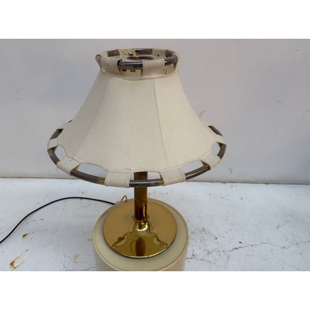 Brass Table Lamp by Anna Ehrner for Ateljé Lyktan, 1970s For Sale - Image 6 of 9