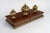 Mahogany and Gilded Bronze Inkwell, 1800s For Sale - Image 4 of 7