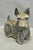 Victorian Vintage Scottish Terrier Scotty Dog 12" Small Cast Stone Concrete Garden Figure For Sale - Image 3 of 14