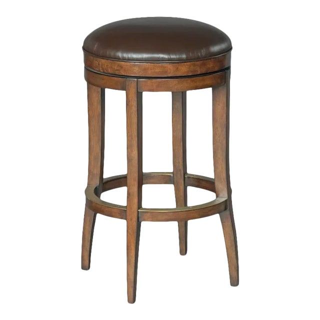 McNally Bar Stool in Brown For Sale