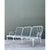 Late 20th Century Retro Brown Jordan Metal “Calcutta” Outdoor Sofa For Sale - Image 5 of 12
