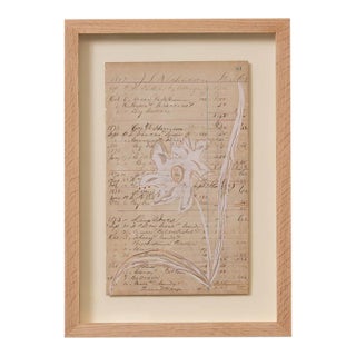 Floral Study III by Afsoon Thayer For Sale