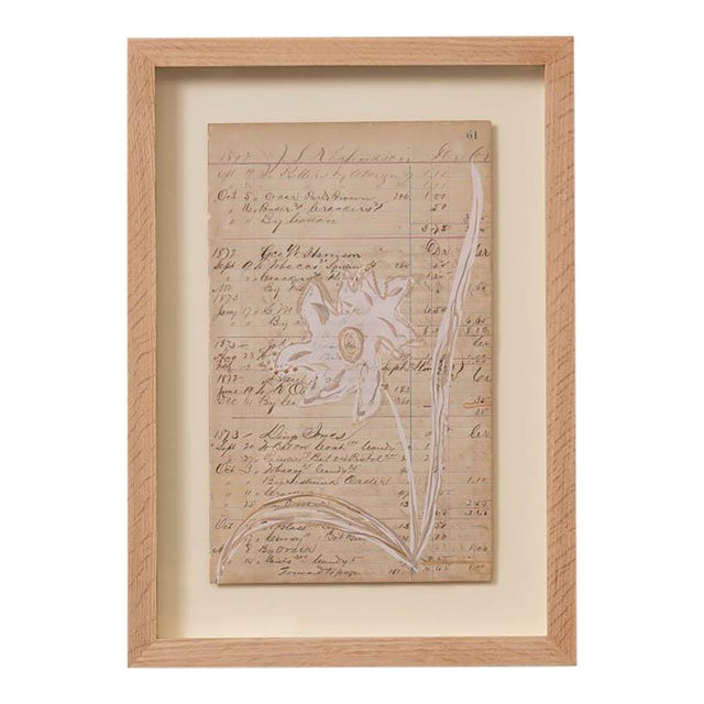 Floral Study III by Afsoon Thayer For Sale