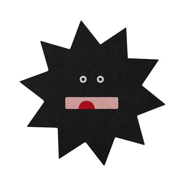 Tapis Kids #05 Modern Wool Star-Shaped Rug by TAPIS Studio For Sale - Image 4 of 4