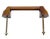1940s 1940s Plastic Brown Marbled Cabinet Handle For Sale - Image 5 of 6