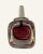 Flavio Poli 1970s Venetian Glass Decanter in Cased Ruby Glass by Flavio Poli For Sale - Image 4 of 7