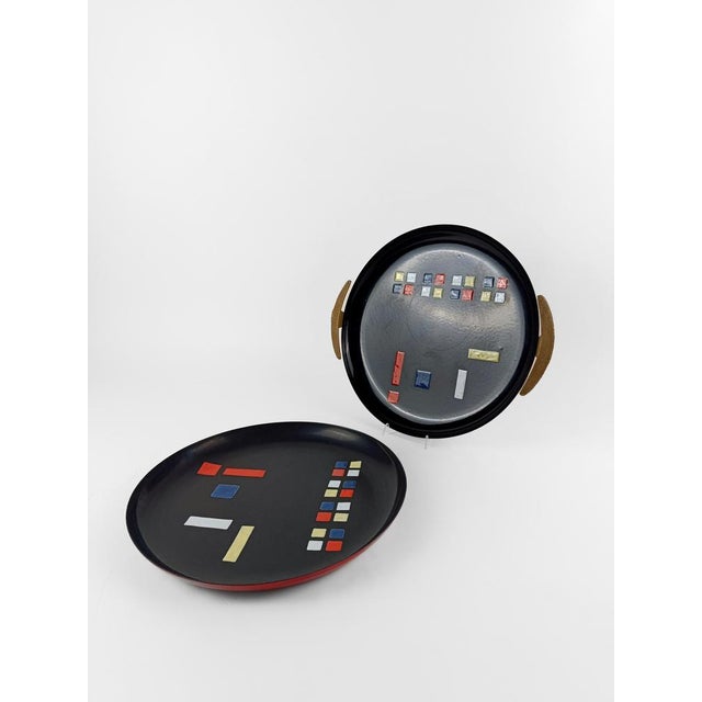 Metal Mid-Century Italian Rounded Cart attributed to Siva Poggibonsi, 1960s For Sale - Image 7 of 18