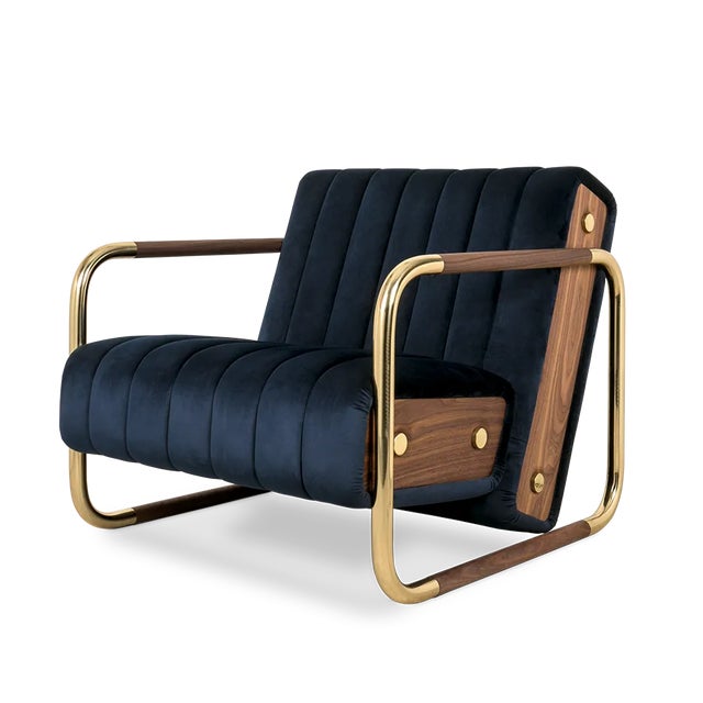 Minelli Armchair by Essential Home For Sale - Image 9 of 9