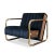 Minelli Armchair by Essential Home For Sale - Image 9 of 9