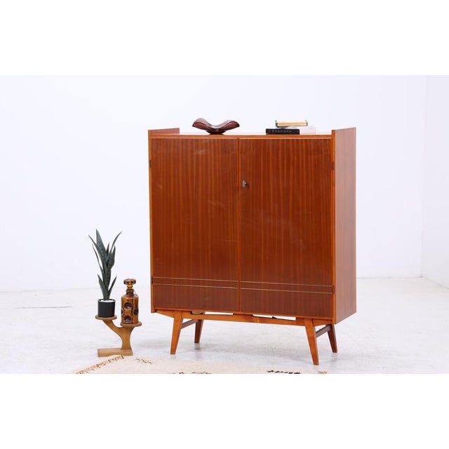 Vintage Mahogany Linen Cupboard For Sale - Image 15 of 15