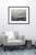 18.9" by 14.2" Emotional Topography — Horizon (No. 1) - Original Black and White Abstract Seascape, Oil Painting / Abstraction - Unframed For Sale - Image 11 of 13