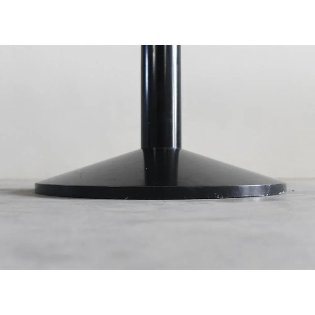 1950s TL30 Round Table in Metal and Wood by Franco Albini for Poggi, Italy, 1950s For Sale - Image 5 of 6