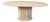 Vintage Oval Travertine Dining Table, 1970s For Sale