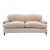 George Smith Short Scroll Arm Sofa For Sale