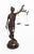 4ft Lady Justice Statue, 20th Century, Bronze For Sale - Image 17 of 18
