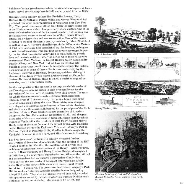 "Hudson River Villas" 1985 Zukowsky, John For Sale - Image 4 of 5