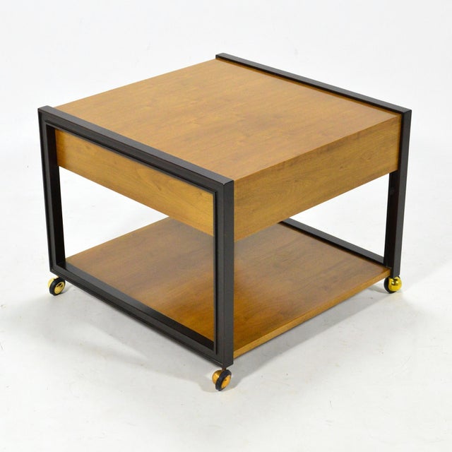 Mid 20th Century Edward Wormley End Table by Dunbar For Sale - Image 5 of 10