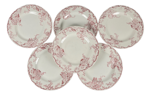 Terre De Fer Dinner Plates from KG Lunéville, Set of 6