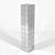 With its patchwork of chrome plates, this pedestal has a similar quality to Paul Evans' "Cityscape" designs for Directional.