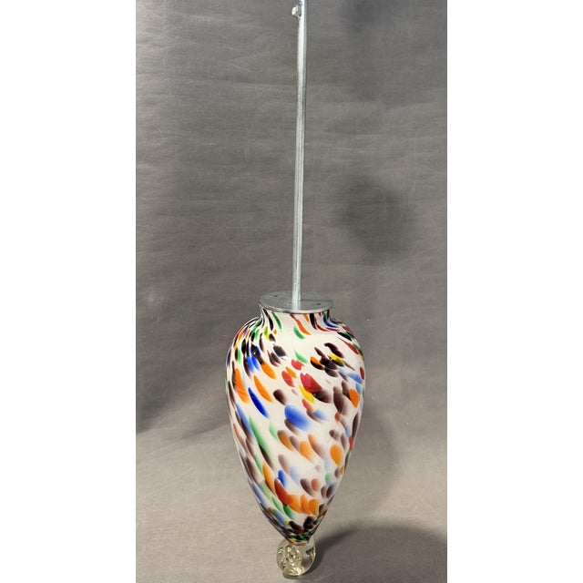 Murano Glass Thousand Flowers Pendant from La Murrina, 1965 For Sale - Image 10 of 12