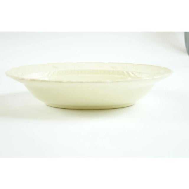 Homer Laughlin Dish with Flowers bone china. 9.7x7x2