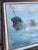 Nautical Seascape Fishing Boats Framed Vintage Oil on Board For Sale - Image 4 of 9