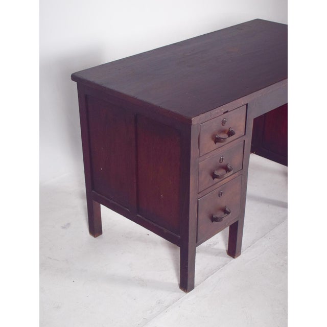 1950s Mid-Century Portuguese Desk from Olaio, 1950 For Sale - Image 5 of 9