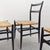 1960s Mod. 646 Dining Chairs in Black Ash and Straw by Gio Ponti for Cassina, 1952, Set of 4 For Sale - Image 5 of 18