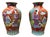 Japanese Kutani Porcelain Vases, 1890s, Set of 2 For Sale