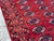 Red Turkmen Bokhara Hand-Knotted Wool Rug - 3'6" X 5'3" For Sale - Image 9 of 12