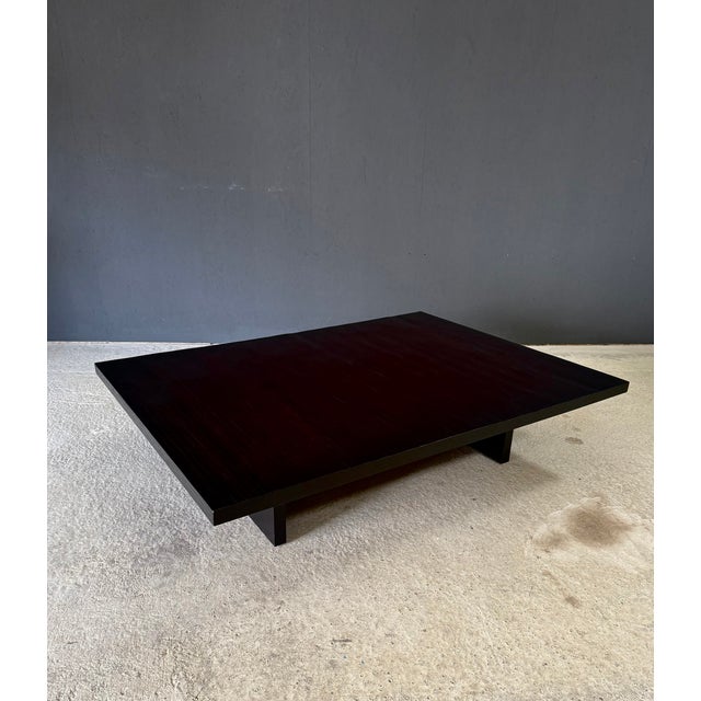 Wood Vintage Coffee Table in Bamboo by Axel Vervoordt, Belgium, 1990s For Sale - Image 7 of 18