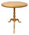 American Bench-Made Tiger-Maple Side Table For Sale