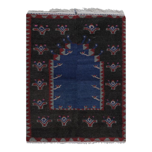 Angora Wool Turkish Shaggy Rug 3'4'' X 4'7'' For Sale