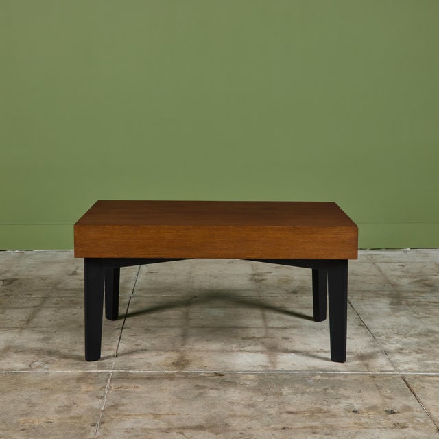 Herman Miller George Nelson Extendable Coffee Table with Removable Trays for Herman Miller For Sale - Image 4 of 16