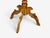 Brown Swedish Modern, Side Table, Pine, Sliced Log, Sweden, 1960s For Sale - Image 8 of 11