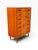 Mid-Century Modern Mid-Century Danish Modern Teak Tallboy Dresser | Chest of Drawers With Carved Pulls For Sale - Image 3 of 15