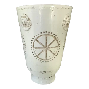 1950s Vintage Mid Century Modern Ugo Zaccagnini Italian Ceramic Vase