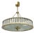 21st Century Murano Drum Chandelier by Fabio LTD For Sale