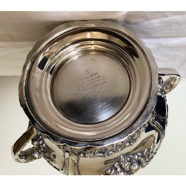 Vintage Reed & Barton Silverplated “Renaissance” 4 Pc Tea Service For Sale In Phoenix - Image 6 of 12