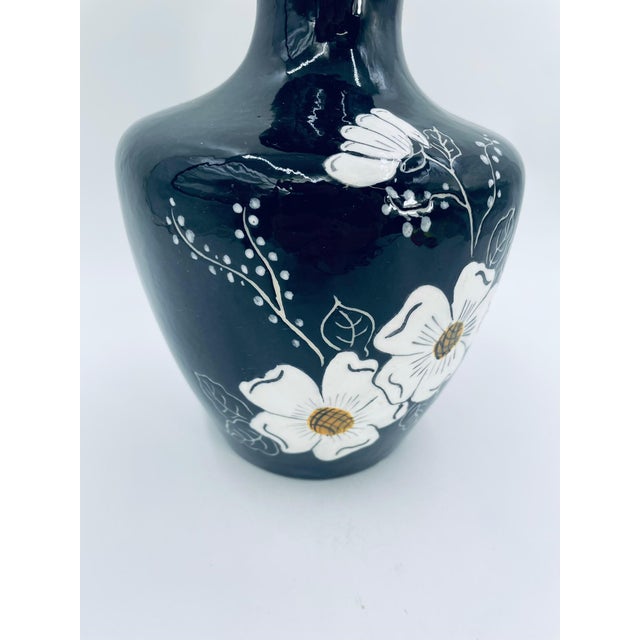 1970s Art Deco Ceramic Vase, 1975 For Sale - Image 5 of 8